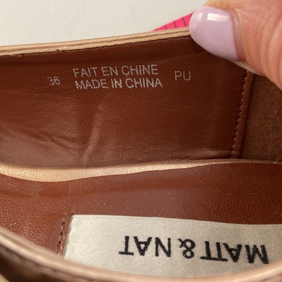 Matt & Nat Anais Rose Gold Shoes - Picture 7 of 7